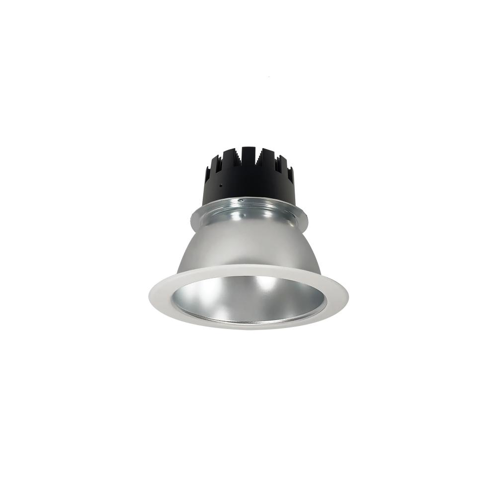 4" Sapphire III Round Open Reflector, 1500lm, 3500K, Flood Optic, Diffused Clear Reflector/Matte