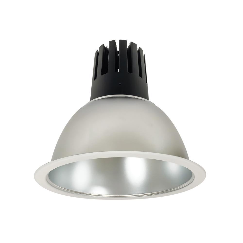 8" Sapphire III Round Open Reflector, 4500lm, 2700K, Flood Optic, Diffused Clear Reflector/Matte