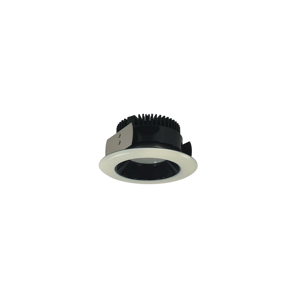 4" Marquise II Round Reflector, 900lm, 2700K, Spot, Black/White