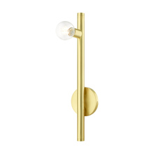 Livex Lighting 45861-12 - 1 Lt Satin Brass Wall Sconce