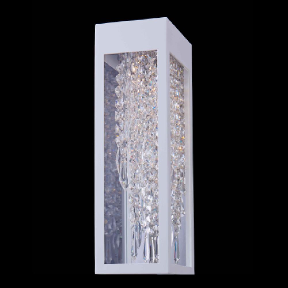 Tenuta Esterno 20 in  Black Fluorocarbon Outdoor Wall Sconce