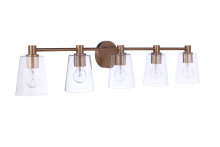 Craftmade 12642SB5 - 5 Light Vanity