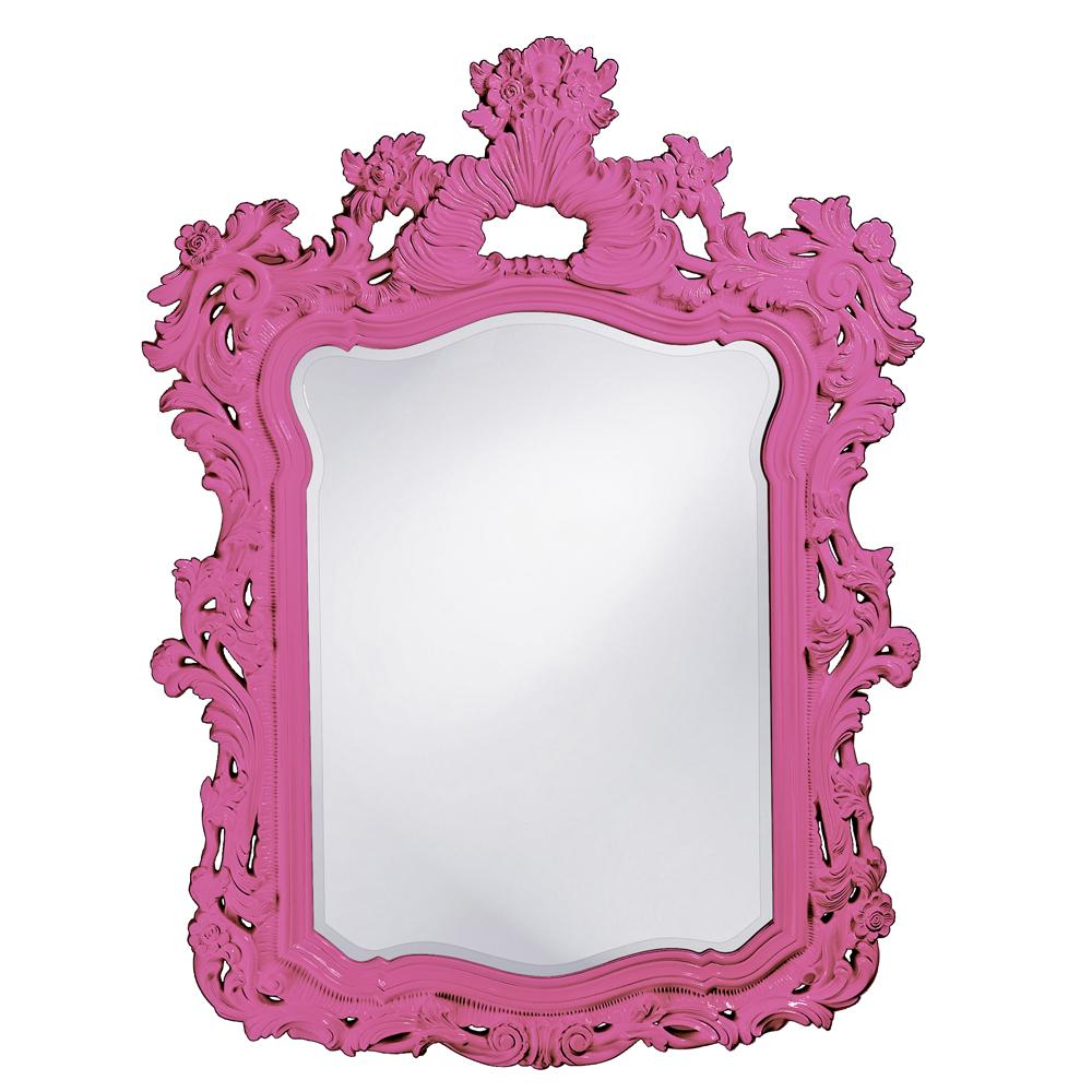 Turner Mirror - Glossy Hot Pink