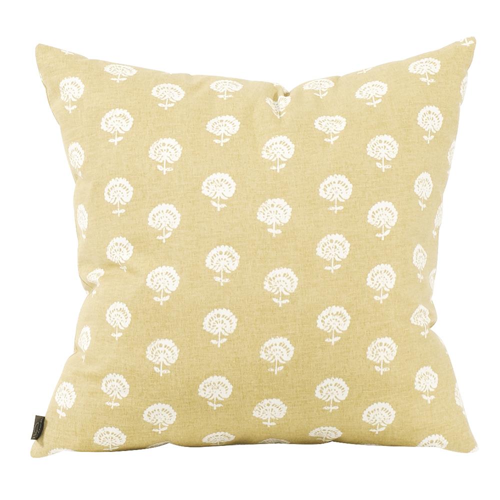 Howard Elliott 20" x 20" Pillow Dandelion Citron - Poly Insert