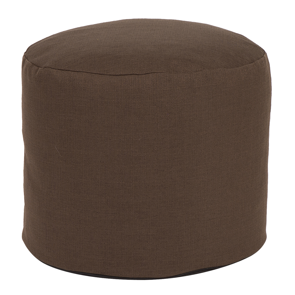 Tall Pouf Sterling Chocolate