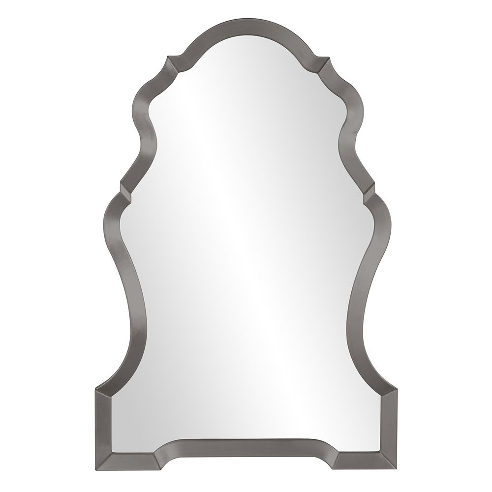 Nadia Mirror - Glossy Charcoal