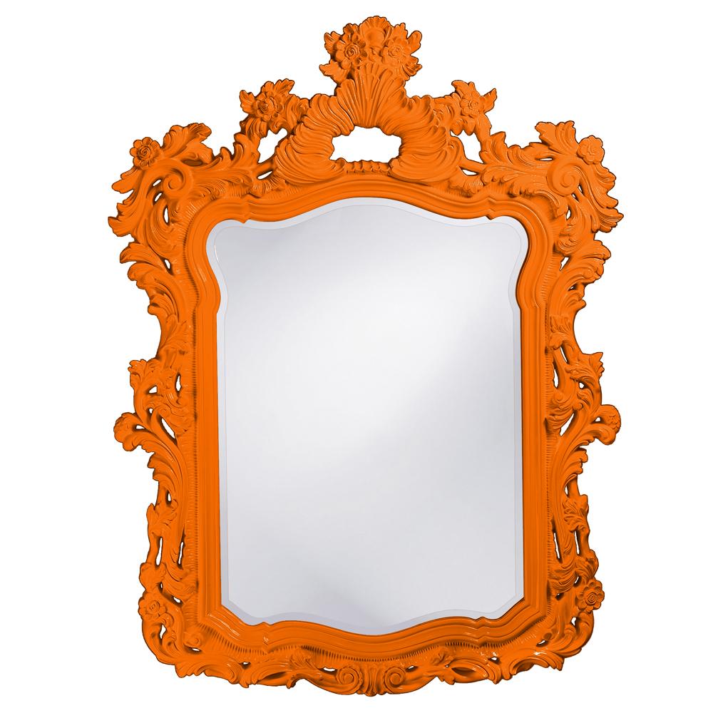 Turner Mirror - Glossy Orange