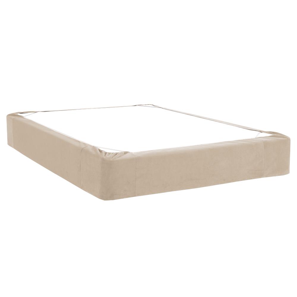 King Boxspring Cover Bella Sand (Cover Only)