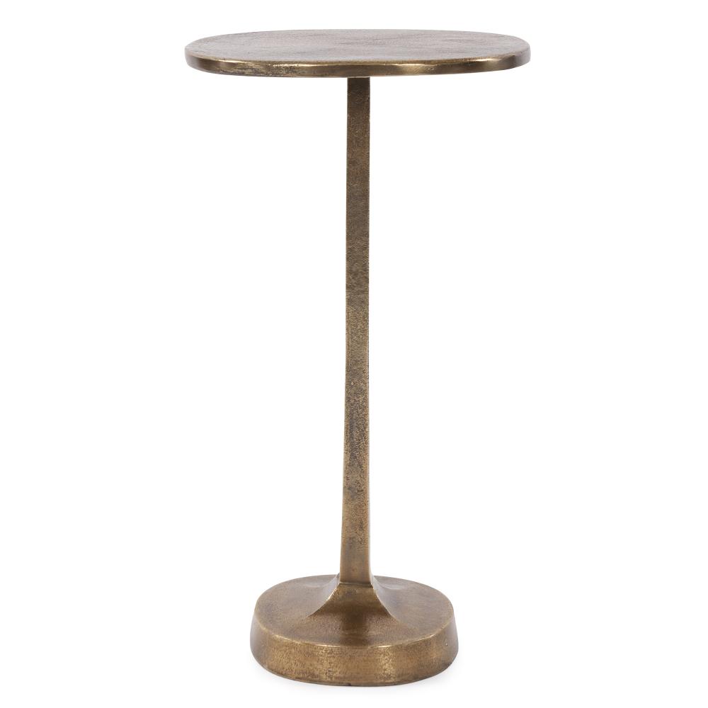 Brass Cast Aluminum Martini Table