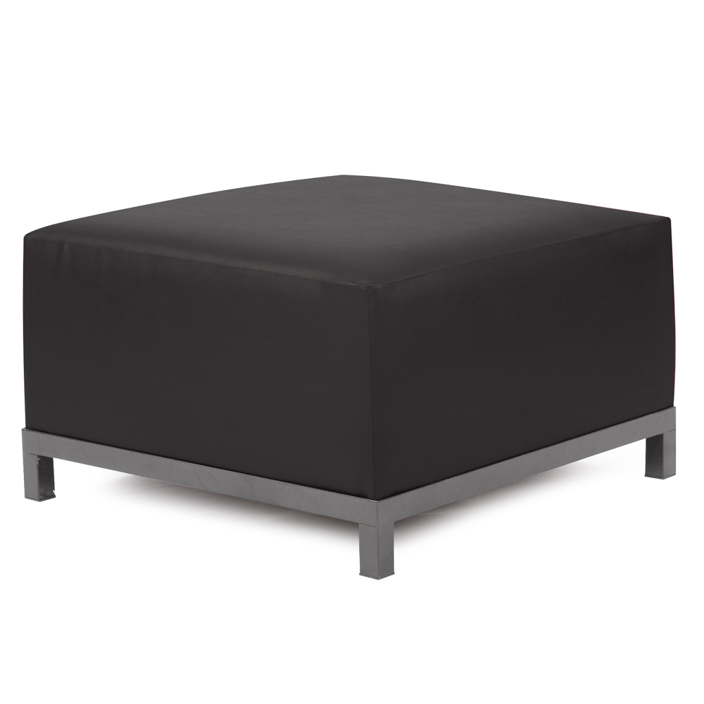 Axis Ottoman Atlantis Black Titanium Frame