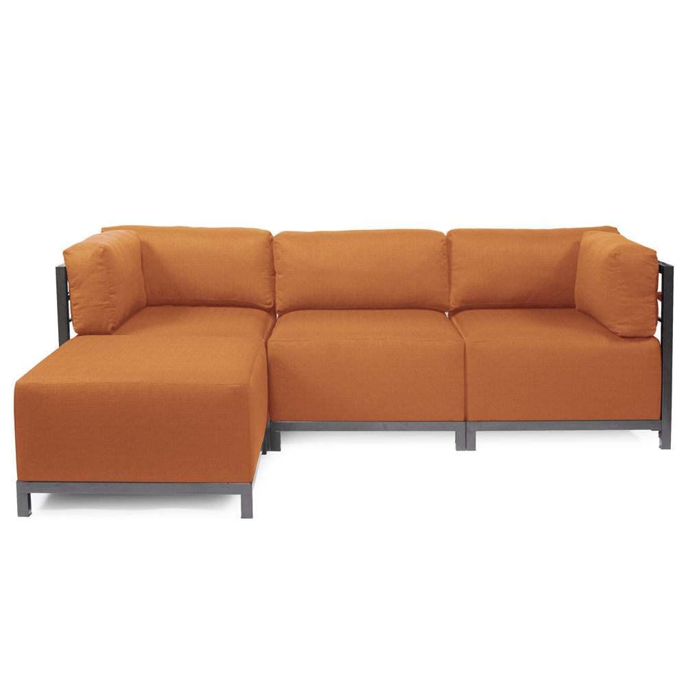 Axis 4pc Sectional Seascape Canyon Titanium Frame