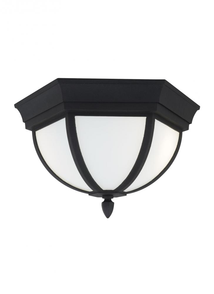 Wynfield Two Light Outdoor Ceiling Flush Mount