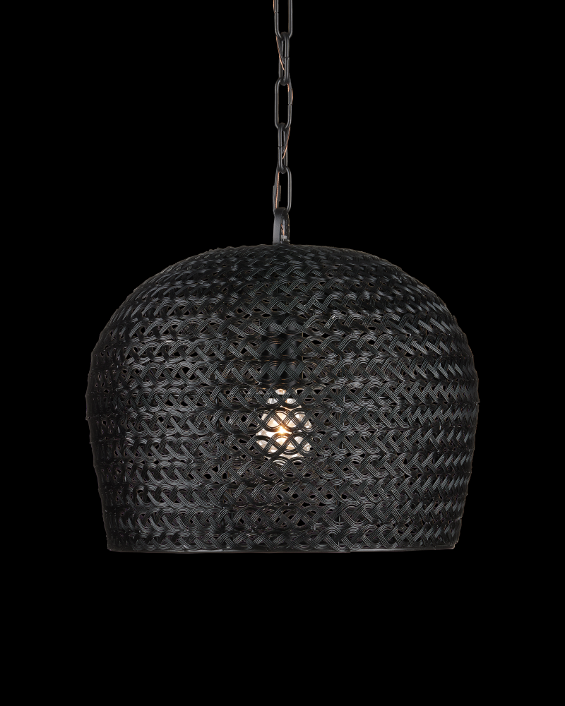 Piero Small Black Pendant